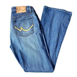Low Rise Bootcut Denim Jeans Sz 